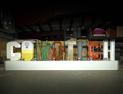 This structure was gathered from the real world, built from the ground up, and coated with Corotech. This structure was gathered from the real world, built from the ground up, and coated with Corotech.