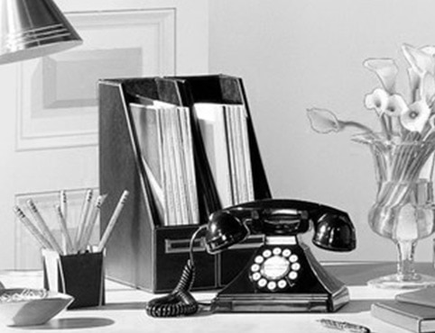 Desk accessories can get an instant upgrade when set off by one of over 3,500+ Benjamin Moore paint colors. Desk accessories can get an instant upgrade when set off by one of over 3,500+ Benjamin Moore paint colors.