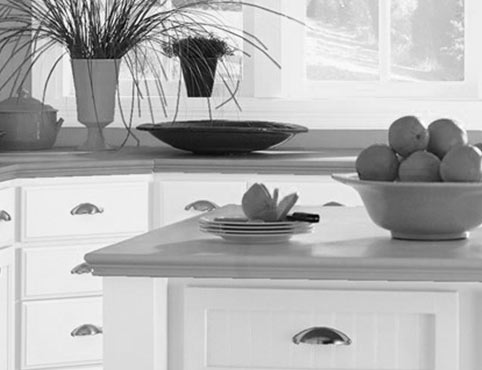 Kitchen cabinets can take a striking turn with a fresh coat of Benjamin Moore paint. Kitchen cabinets can take a striking turn with a fresh coat of Benjamin Moore paint.